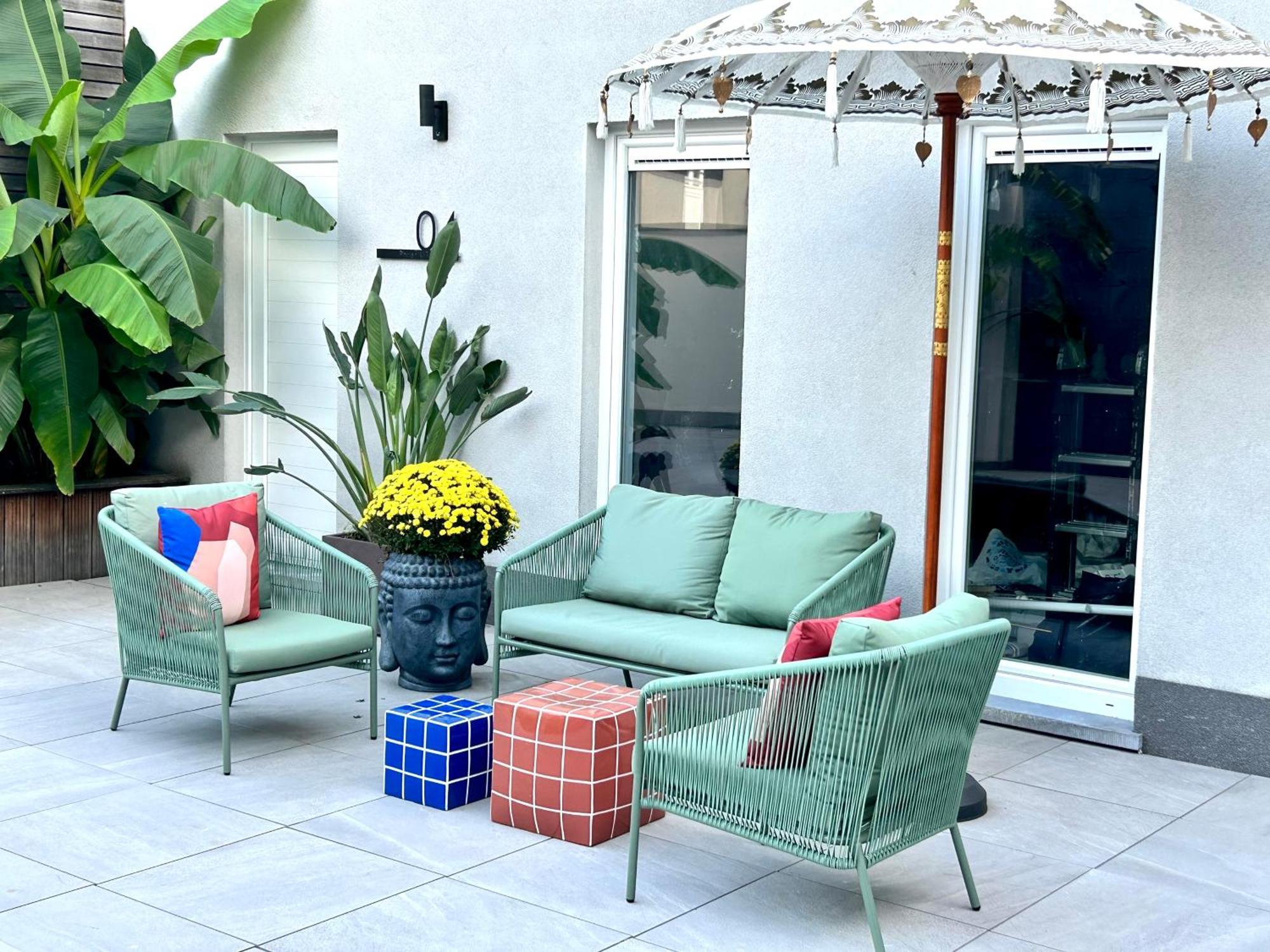 Ferienwohnung Phoenix Garden Mons  Exterior foto