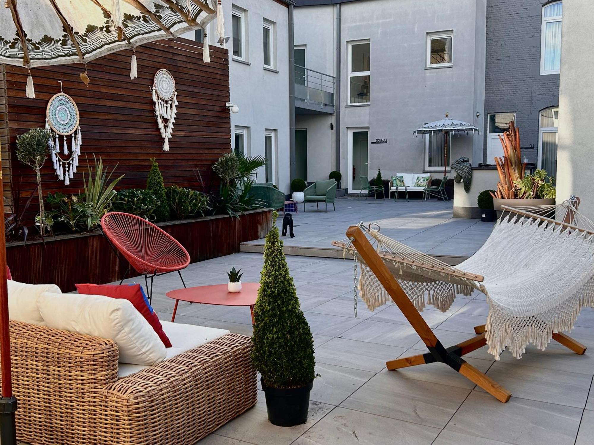 Ferienwohnung Phoenix Garden Mons  Exterior foto